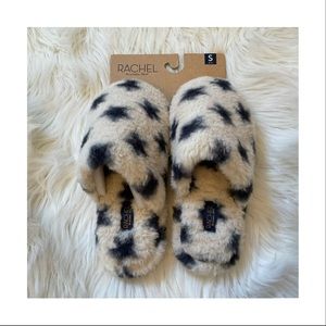 RACHEL Rachel Roy Star Print Memory Foam Slippers - NWT - Size 5-6